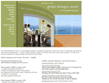 Tablet Screenshot of globaldialoguecenter.com